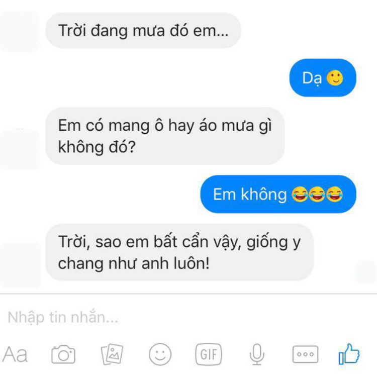 Tin nhắn troll người yêu hài 