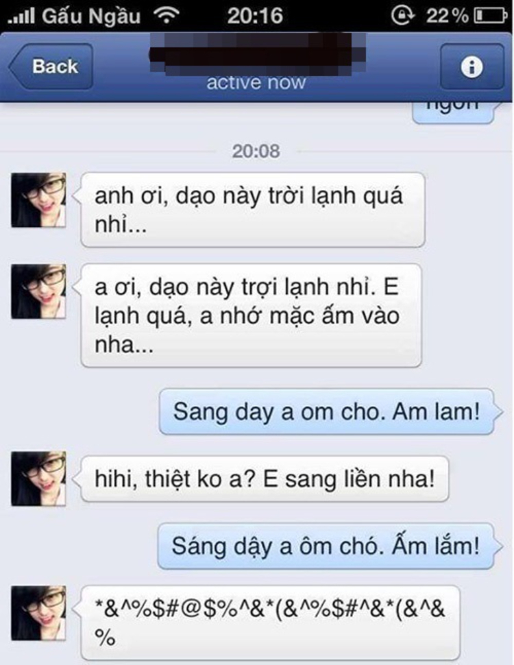 Ý tưởng troll người yêu bằng tin nhắn hài, bựa nhất