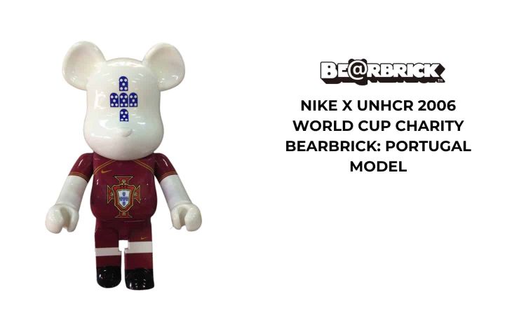 NIKE X UNHCR 2006 WORLD CUP CHARITY BEARBRICK: PORTUGAL MODEL