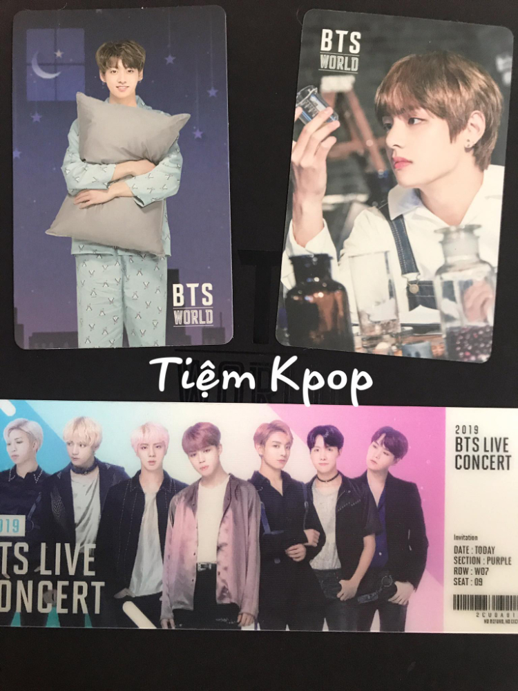 Card in hình idol BTS