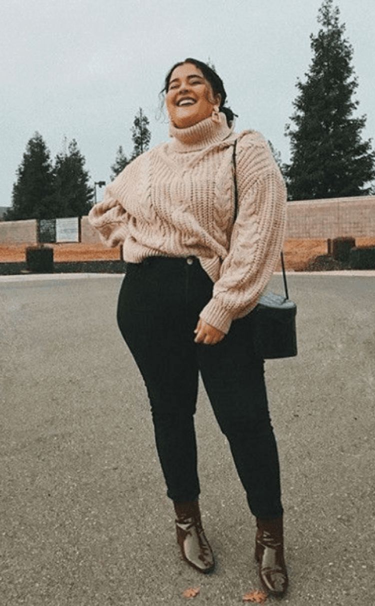 Outfit cho người chubby