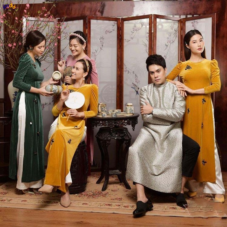 Chụp ảnh gia đình kiểu Việt NamChụp ảnh gia đình áo dài