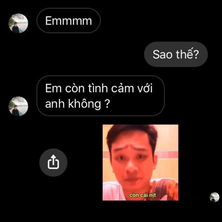 Ảnh chế inbox meme còn cái nịt