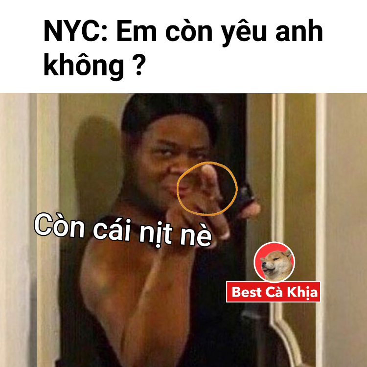 Ảnh chế còn cái nịt trêu người yêu cũ