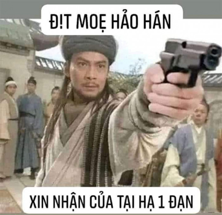 Ảnh meme hảo hán cục xúc