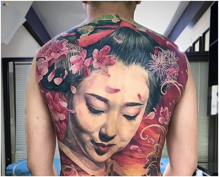 Hình xăm geisha ý nghĩa