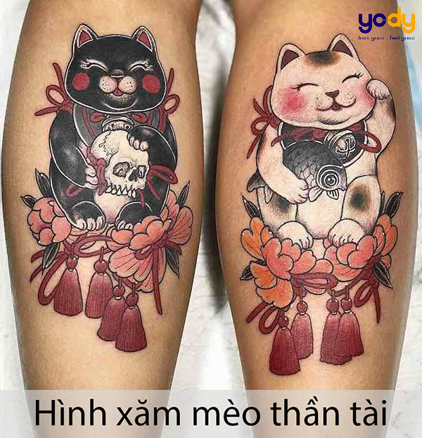 Hình mèo thần tài