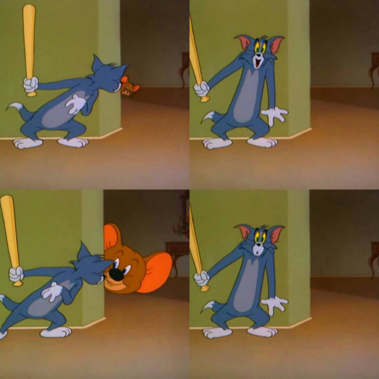 Meme Template Tom And Jerry hài hước