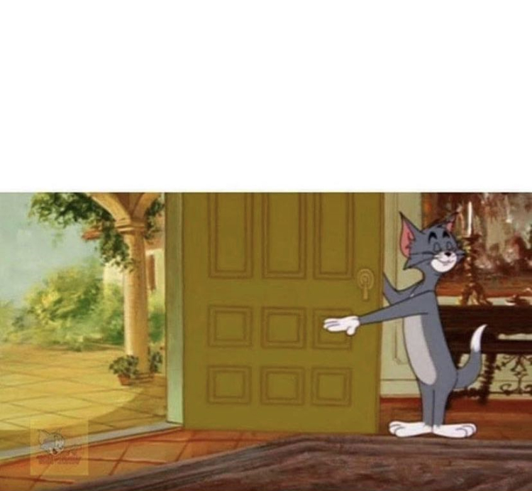 Mẫu meme Tom and Jerry hài hước