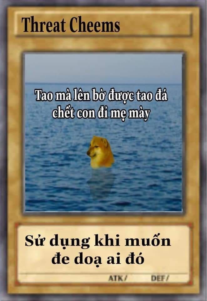 lá bài meme