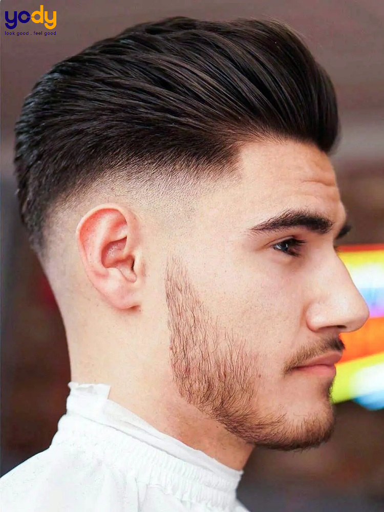 Pompadour undercut cool ngầu