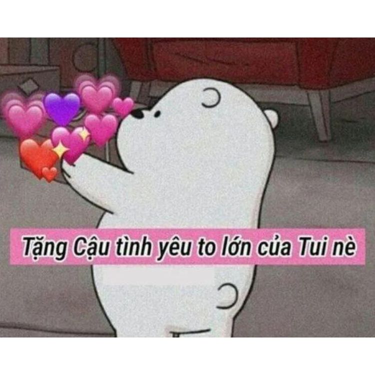 Meme tình yêu dễ thương