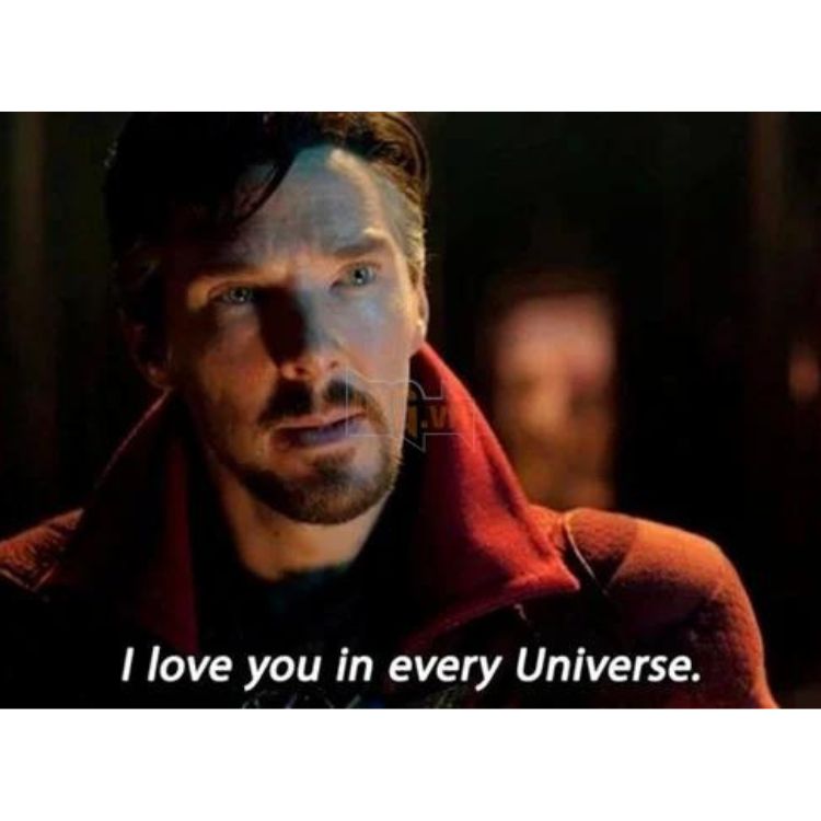 Meme tình yêu vũ trụ Doctor Strange