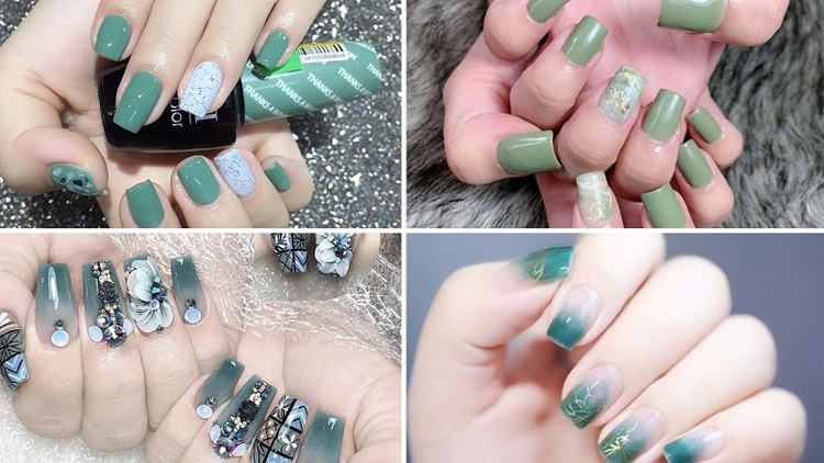 Mẫu nail đẹp màu pastel nhẹ nhàng