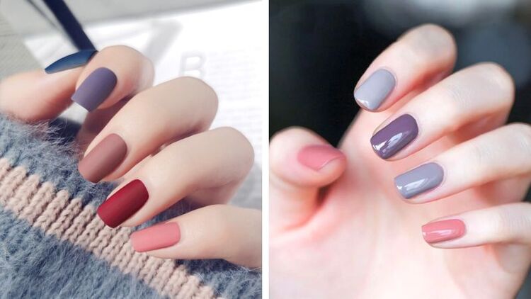 Mẫu nail đơn giản sang trọng