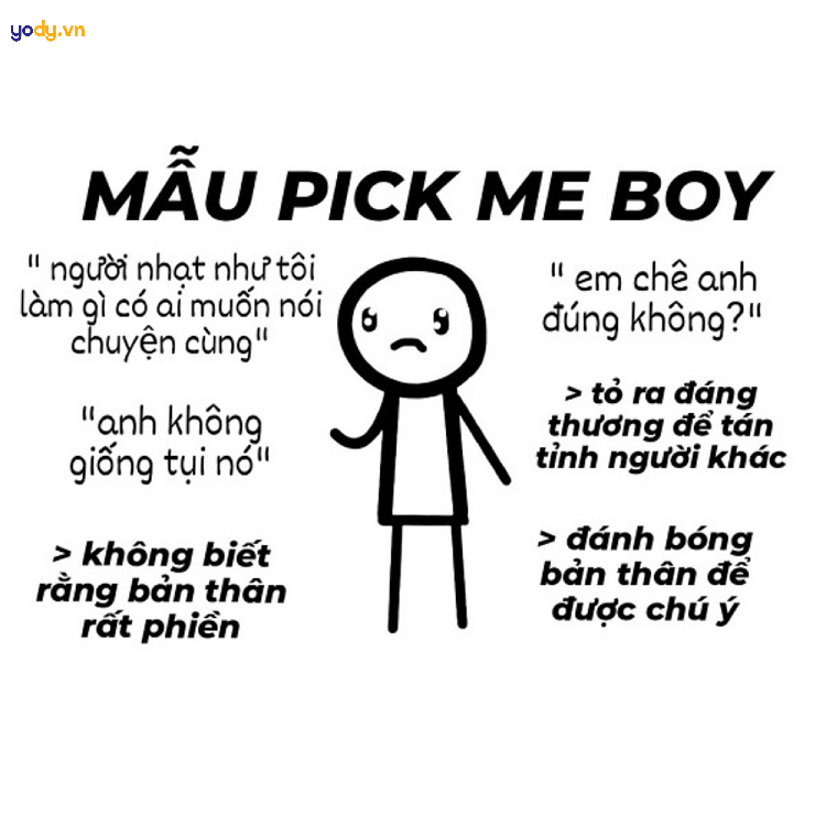 khái niệm pick me girl là gì