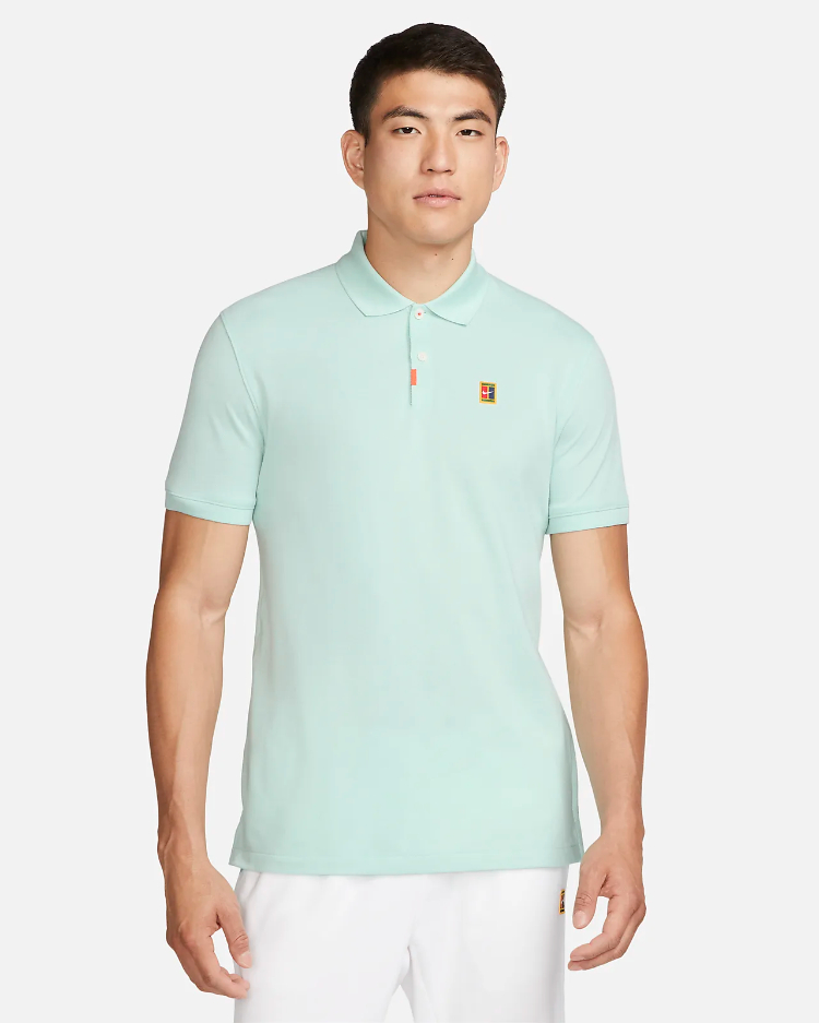 Áo polo slim fit màu xanh mint