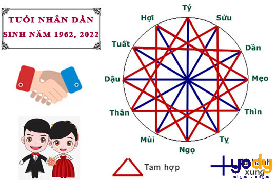 Hướng phù hợp cho Nhâm Dần