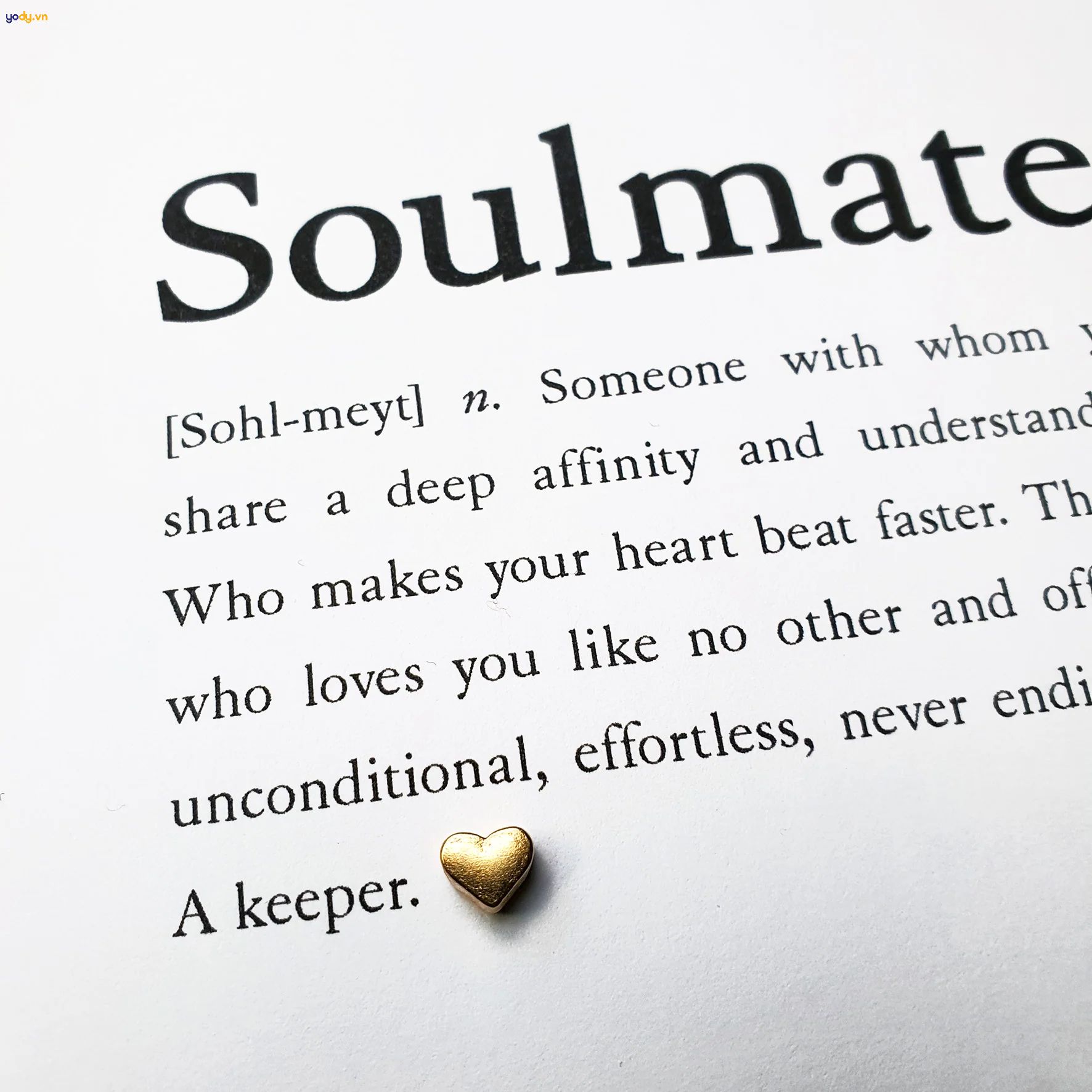Soulmate nghĩa là gì