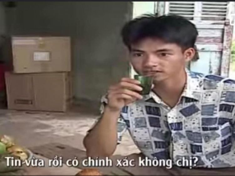 Meme "Tin chuẩn chưa anh?"