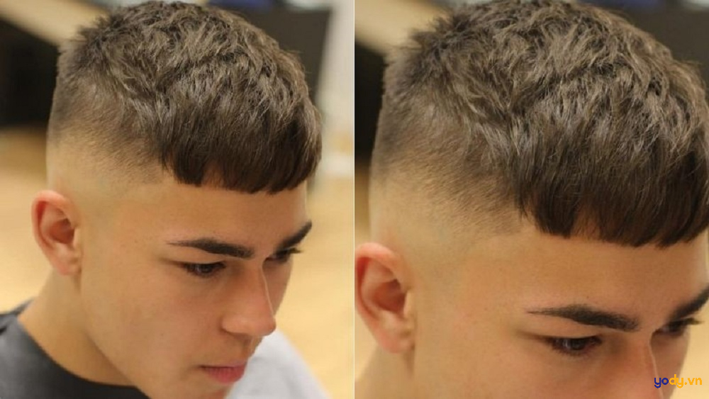 Tóc húi cua kiểu Buzz Cut Fade