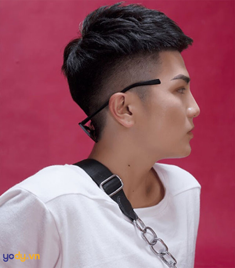 tóc mohican không vuốt