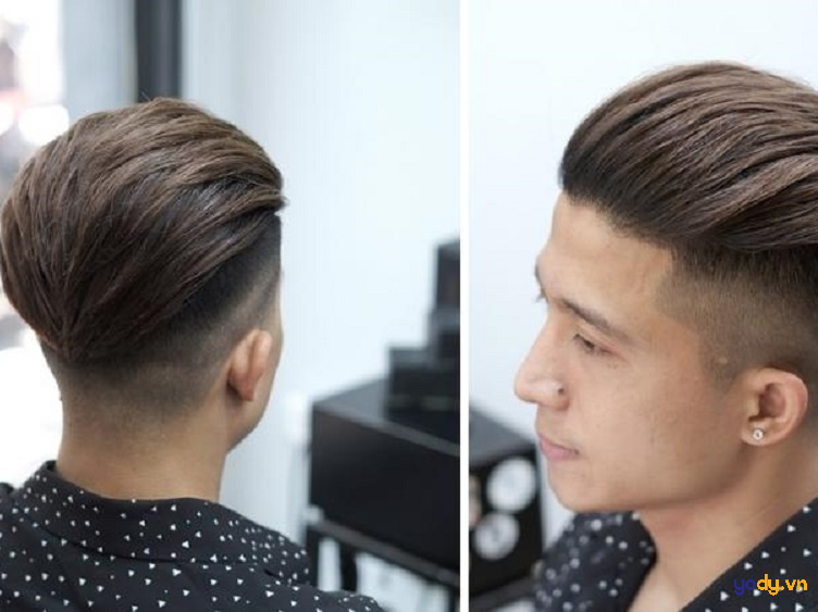 tóc nam undercut ngắn