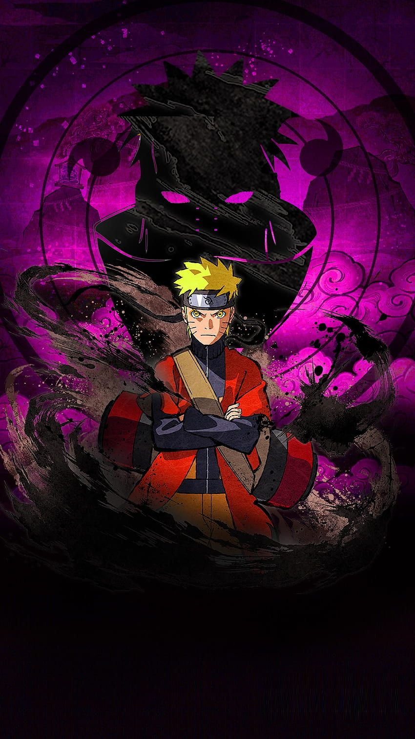 Hình nền Naruto 3D tiên nhân