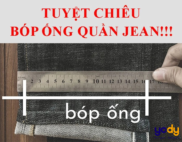 Tips các cách bóp ống quần ĐƠN GIẢN, HIỆU QUẢ NHẤT