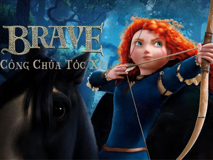 Công chúa Merida - Công chúa tóc xù (BRAVE)