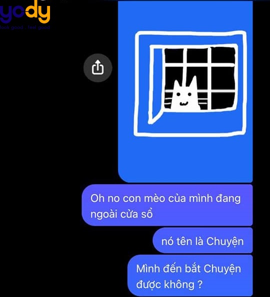 Cố tình bắt chuyện với crush