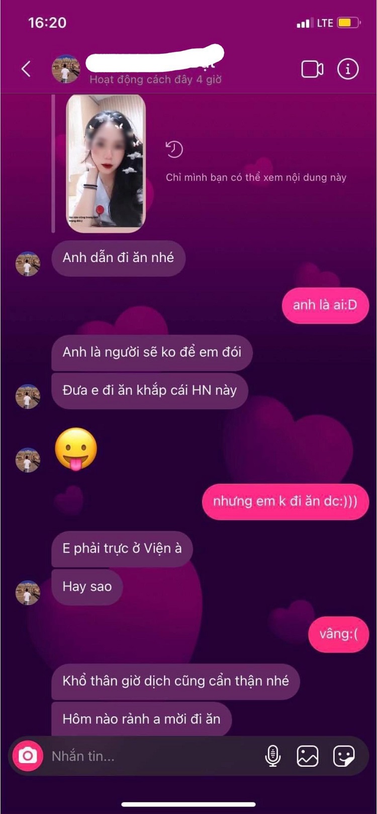 Rep story rủ crush đi ăn tinh tế