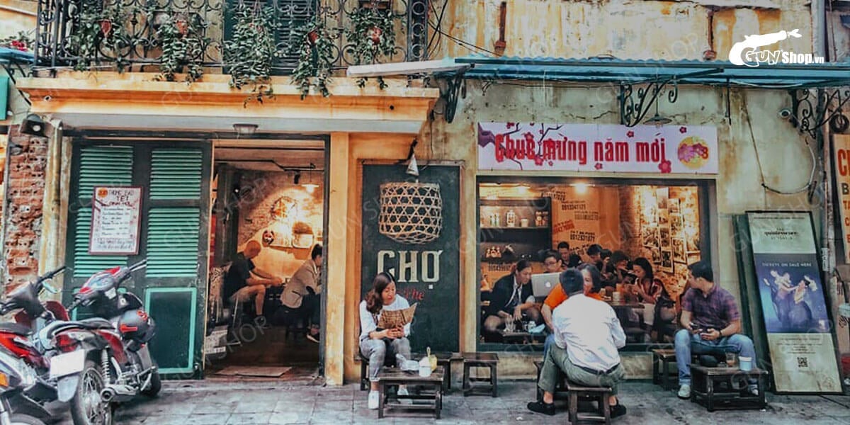 Cafe Chợ mở cửa 24h