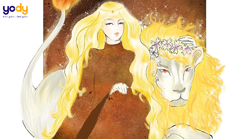 Vẽ cung sư tử nữ anime
