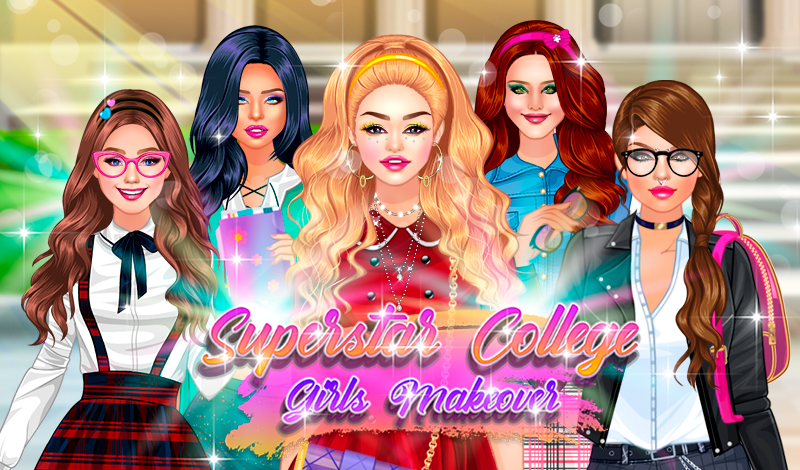 Game phối đồ nữ Superstar College Girls Makeover