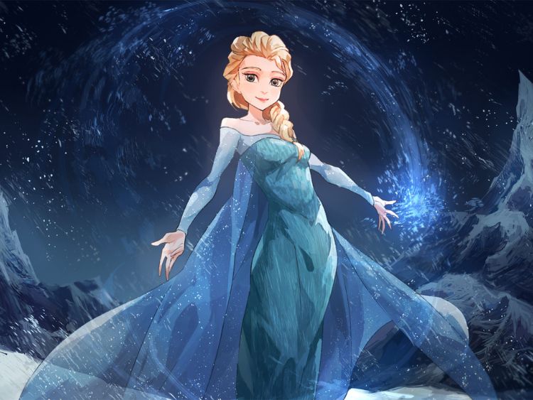 Hình nền nữ hoàng Elsa