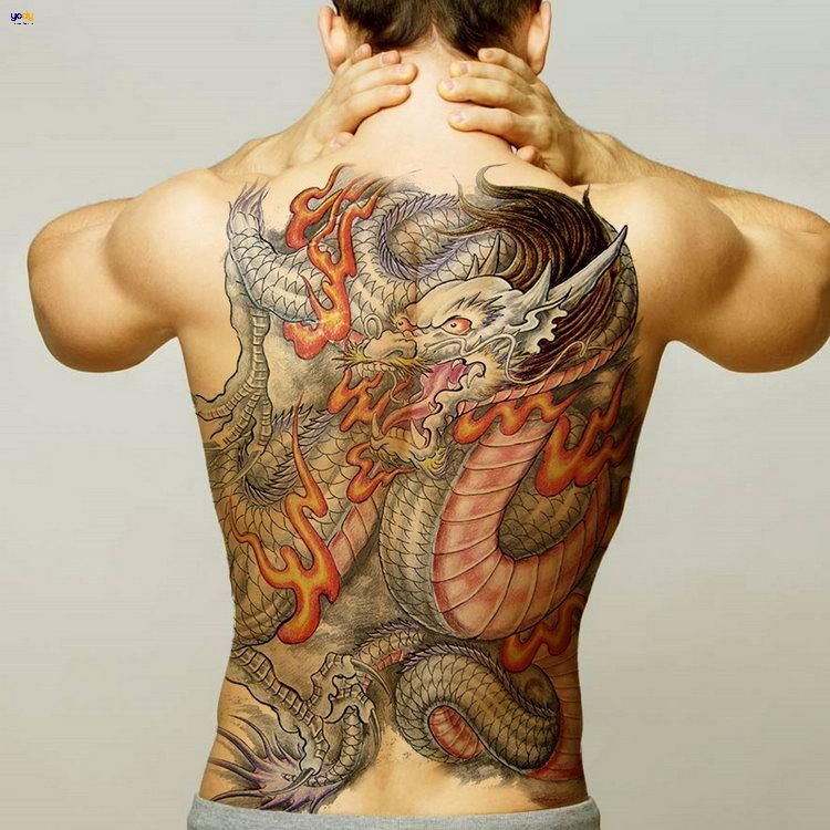 Hình xăm con rồng Nhật Bản