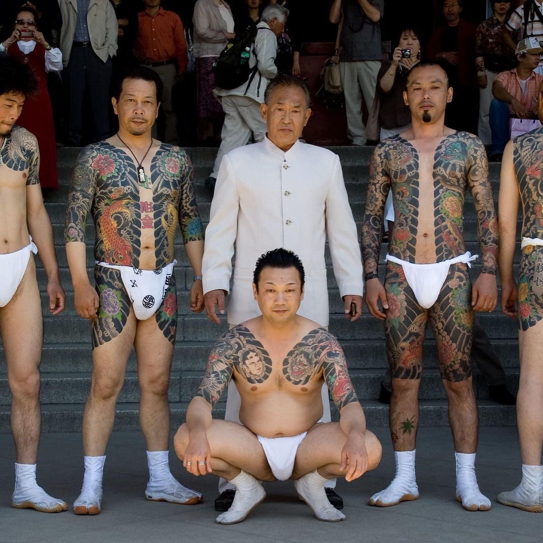 Hình xăm Yakuza băng đảng