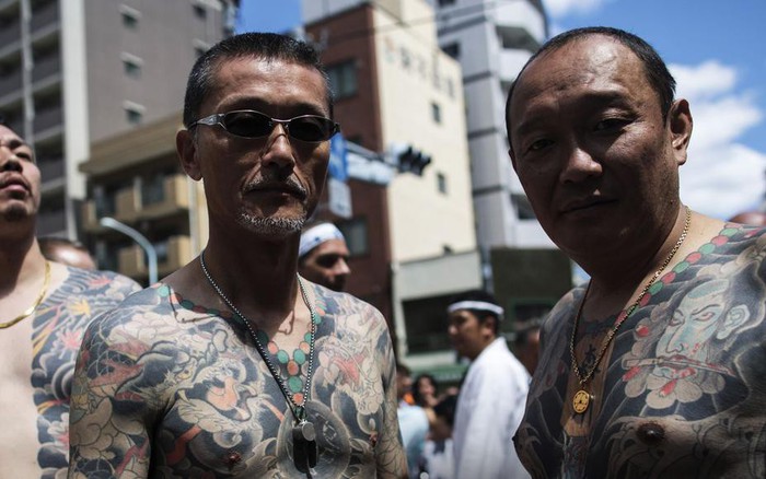 Hình xăm Yakuza băng đảng