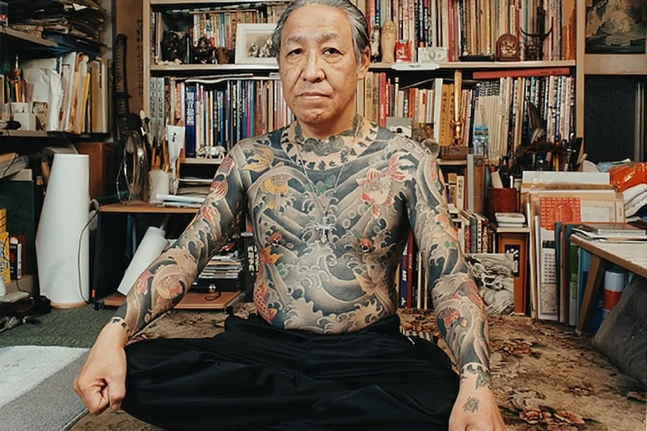 Hình xăm Yakuza kín người