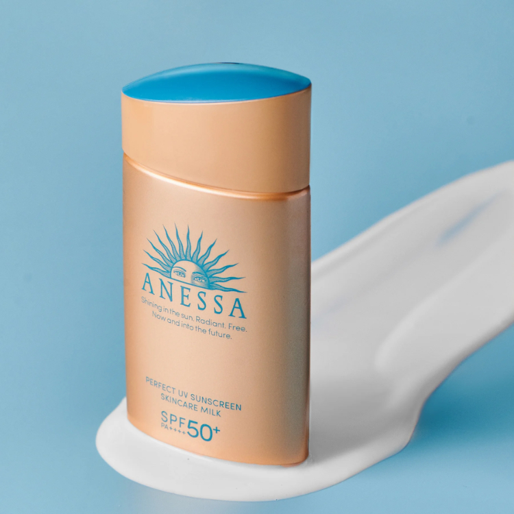 Anessa Perfect UV Sunscreen Skincare Milk N SPF50+ PA++++ Dưỡng Da Kiềm Dầu 60ml