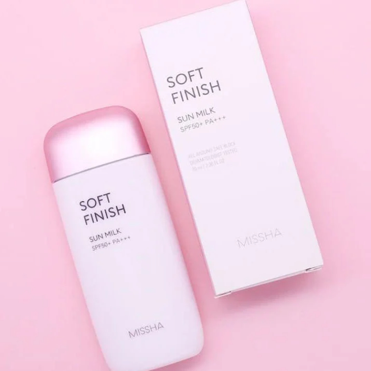 Missha Soft Finish Sun Milk SPF50+ PA+++ 70ml