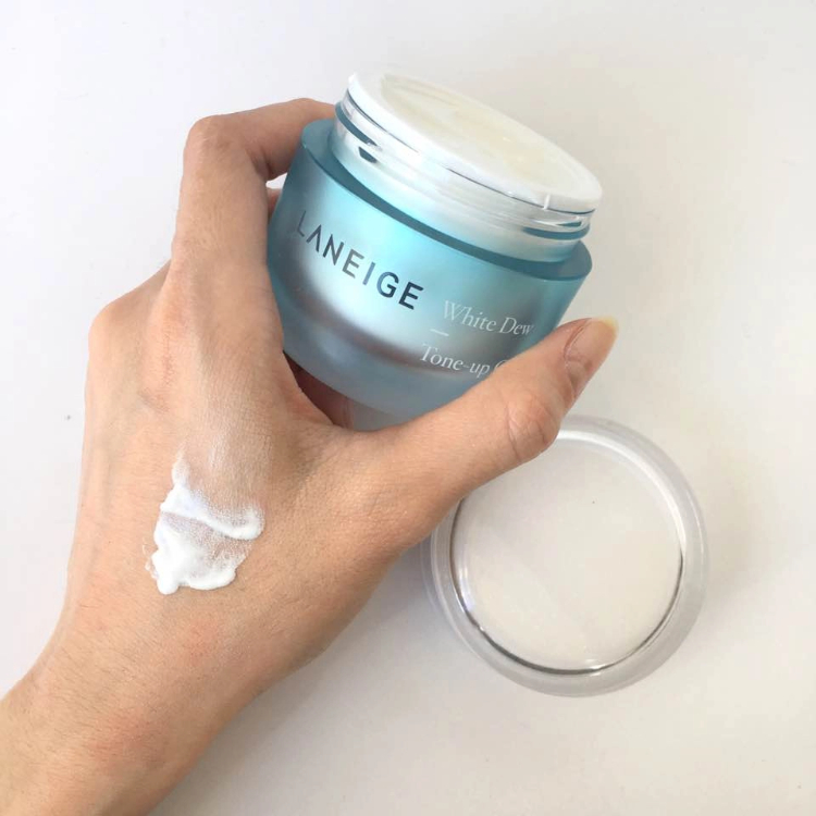 Kem dưỡng trắng Laneige White Dew Tone - Up Cream