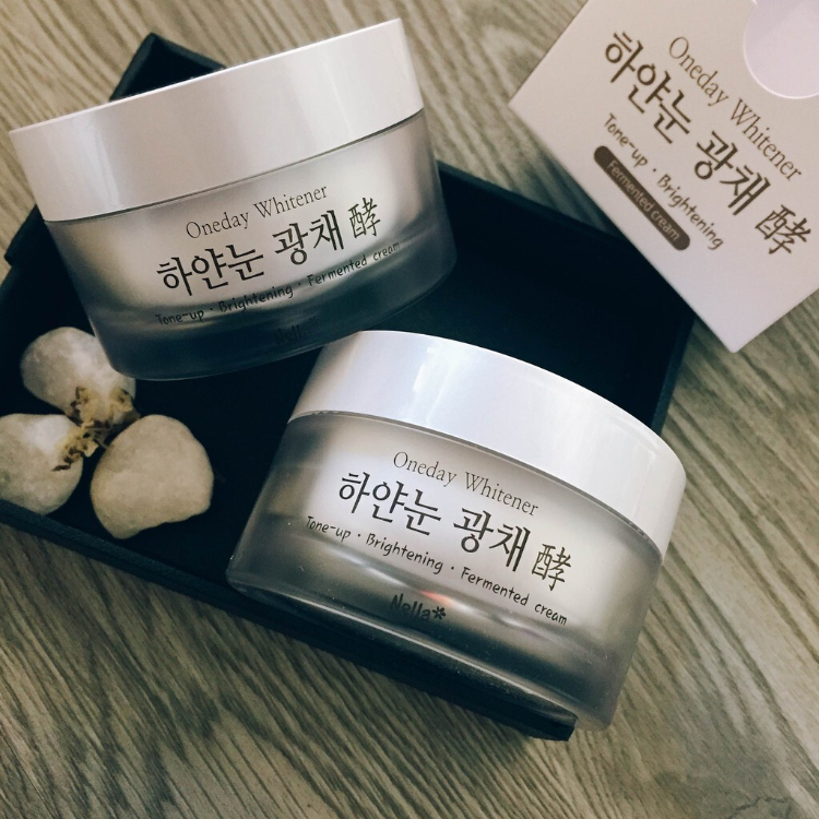 Kem dưỡng trắng da Hàn Quốc Nella Oneday Whitener Cream