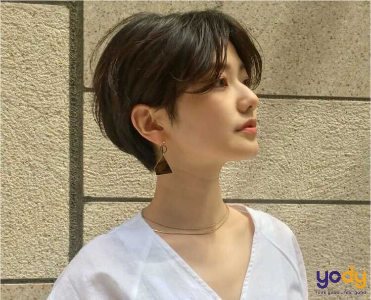 Kiểu tóc tomboy Hàn Quốc nữ cá tính
