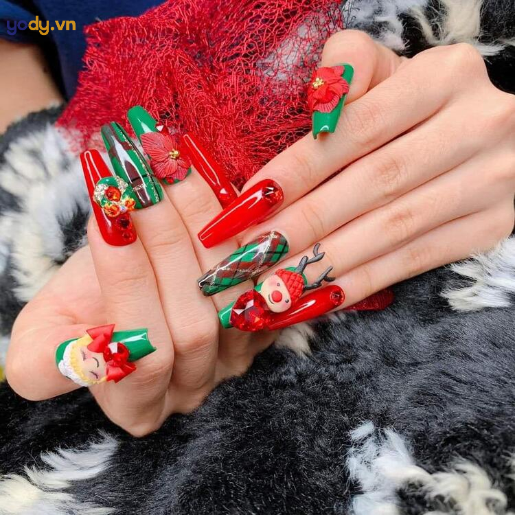 Mẫu nail đơn giản cho mùa đông ấm áp