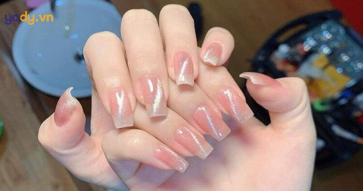 Nail đơn giản sơn màu ombre đẳng cấp