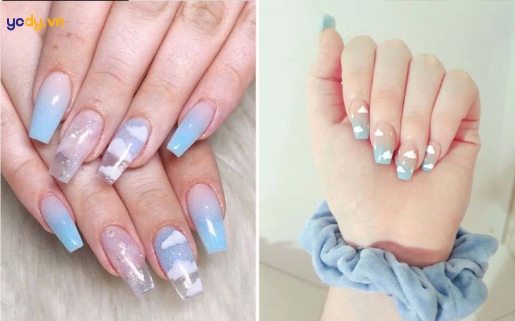 Mẫu nail sơn thạch đẹp