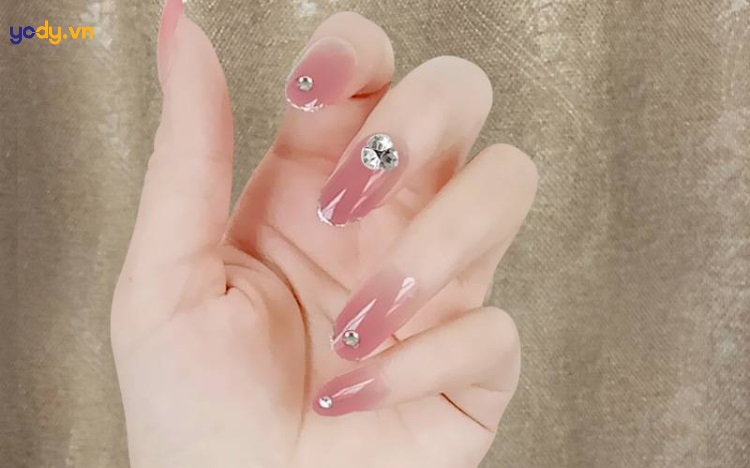 Mẫu nail sơn thạch đẹp