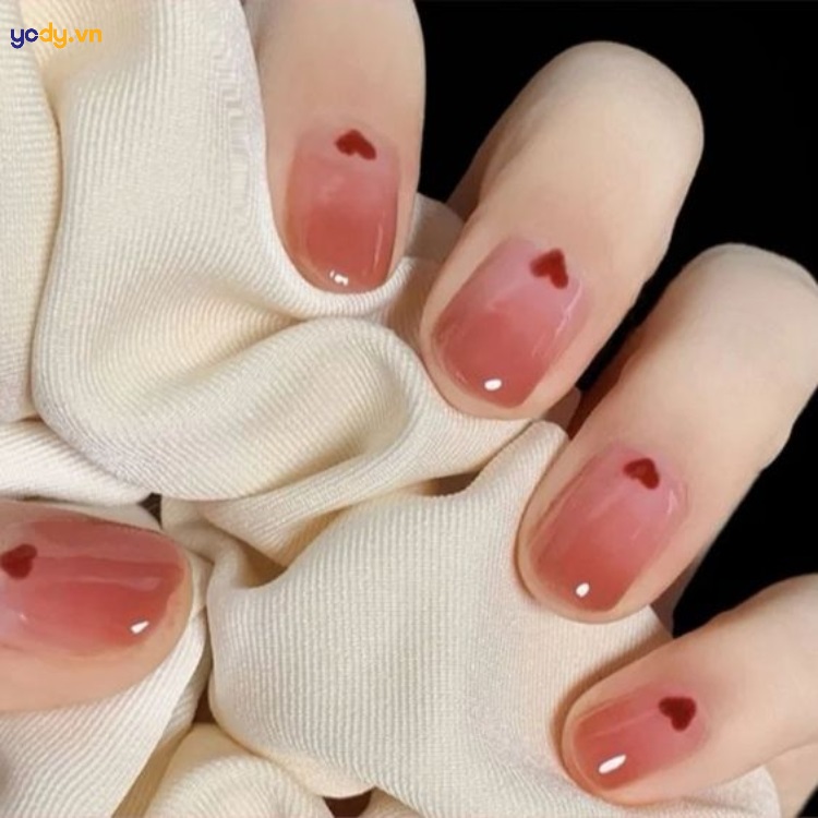 Mẫu nail sơn thạch đẹp